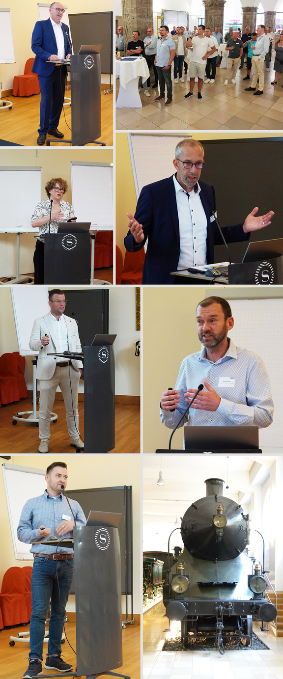 Von oben links nach unten rechts im Bild sehen Sie: VEA-Vorstandsvorsitzender und geschäftsführender Gesellschafter der Ennex Solutions GmbH Dr. Lutz Petermann, VEA-Hauptstadtbüroleiterin Eva Schreiner, VEA-Geschäftsführer Christian Otto, VEA-Abteilungsleiter Steuern und Regulatorisches Maximilian Nehrkorn, Senior Associate at the Regulatory Assistence Project Andreas Jahn von der Agora Energiewende und VEA-Projektleiter Energieeffizienz Stefan Hönniger. Quelle: VEA